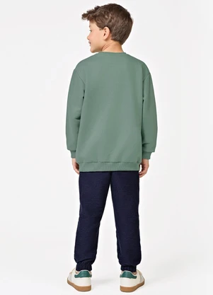 Trick Nick - Conjunto Blusão com Calça Masculino Verde - TRICK NICK