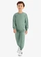 Rovi Kids - Conjunto Blusão com Calça Masculino Azul - variação: Verde