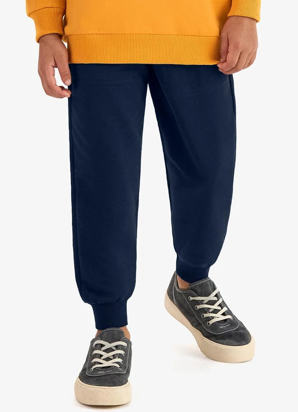 Rovi Kids - Conjunto Blusão com Calça Moletom Amarelo 5