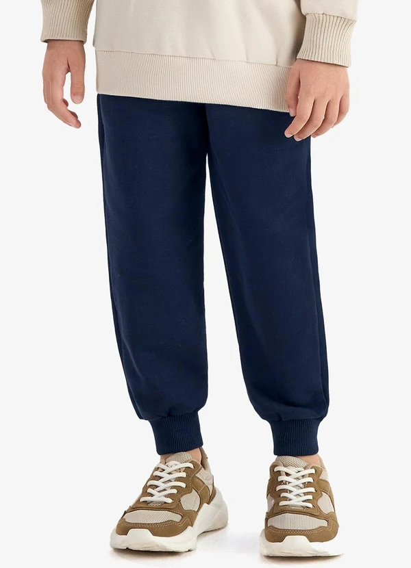 Rovi Kids - Conjunto Blusão com Calça Moletom Bege 5