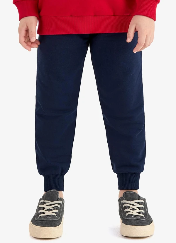 Rovi Kids - Conjunto Blusão com Calça Moletom Vermelho 5
