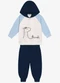 Trick Nick - Conjunto Blusao com Capuz e Calca Azul - variação: Azul