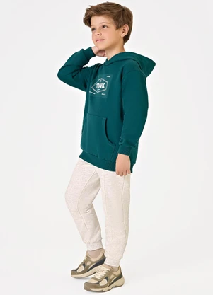 Trick Nick - Conjunto Blusão com Capuz e Calça Verde - TRICK NICK