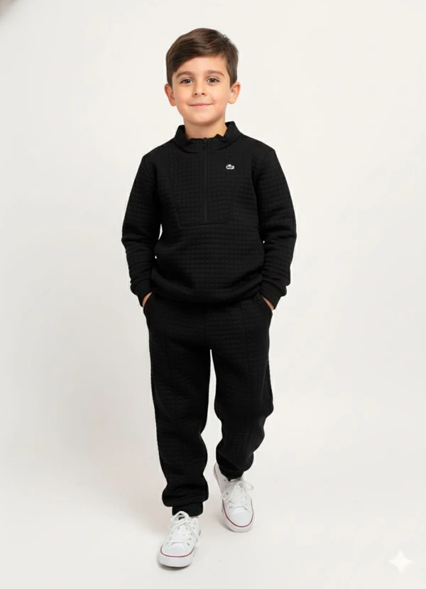 Lik Boys - Conjunto Blusão com Recorte Preto 1