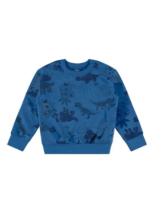 Bee Loop - Conjunto Blusão Dinos e Calça Azul - BEE LOOP