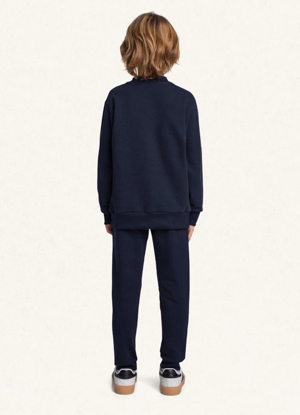 Fakini Kids - Conjunto Blusão e Calça Azul 2