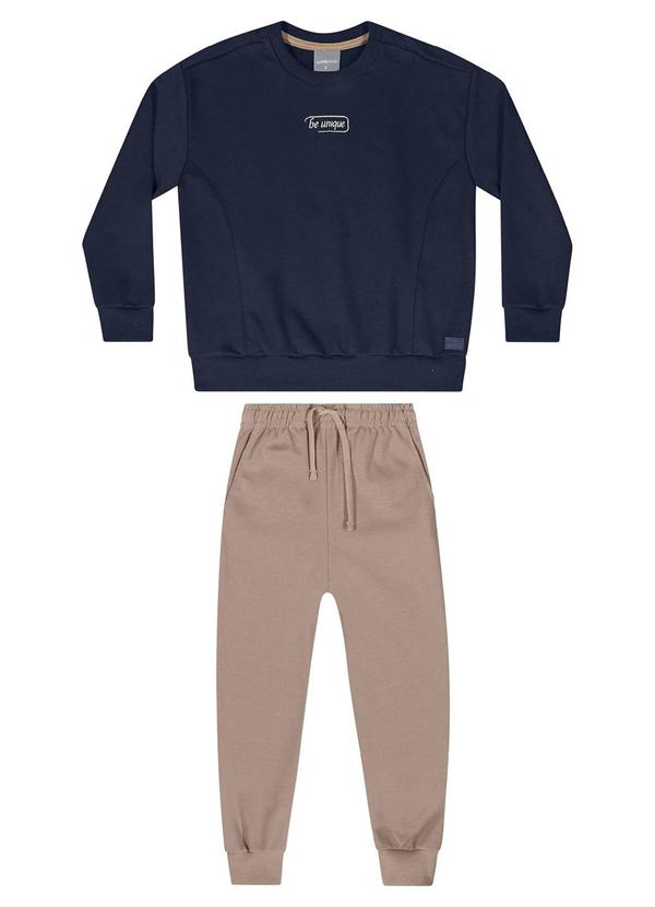 Quimby - Conjunto Blusão e Calça Azul 2