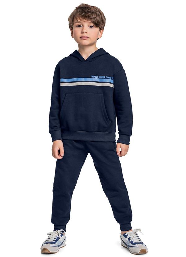 Quimby - Conjunto Blusão e Calça Azul