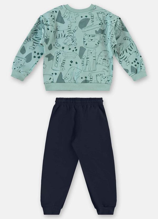 Up Baby - Conjunto Blusão e Calça Azul 3