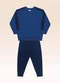 Fakini Kids - Conjunto Blusão e Calça Verde - variação: Azul