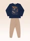 Fakini Kids - Conjunto Blusão e Calça Azul - variação: Azul
