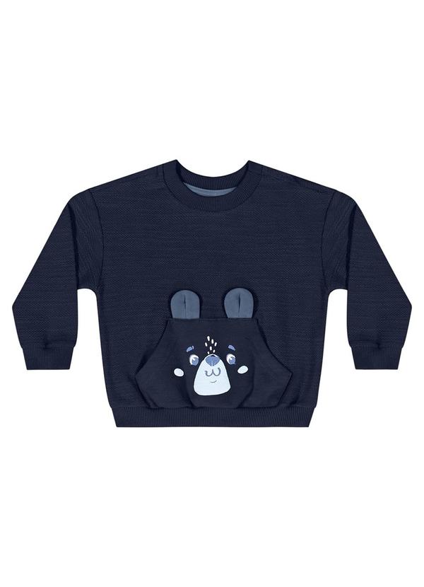 Quimby - Conjunto Blusão e Calça Bebê Azul 3