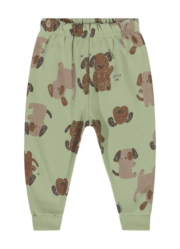 Quimby - Conjunto Blusão e Calça Bebê Marrom 5