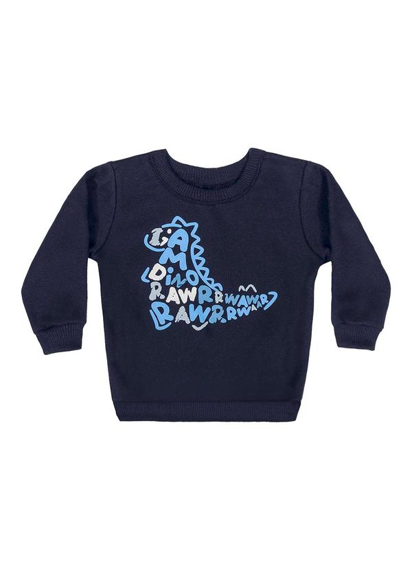 Bee Loop - Conjunto Blusão e Calça Bebê Menino Azul 3