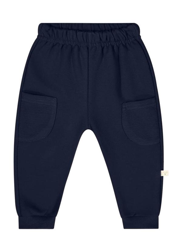 Quimby - Conjunto Blusão e Calça Bebê Menino Azul 5