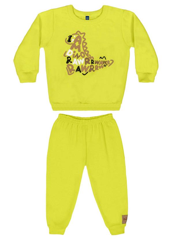 Bee Loop - Conjunto Blusão e Calça Bebê Menino Verde