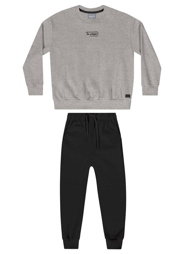 Quimby - Conjunto Blusão e Calça Cinza 2