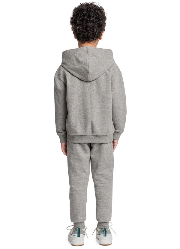 Quimby - Conjunto Blusão e Calça Cinza 2