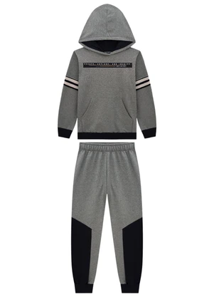 Ioluig - Conjunto Blusão e Calça com Molecotton Verde - IOLUIG