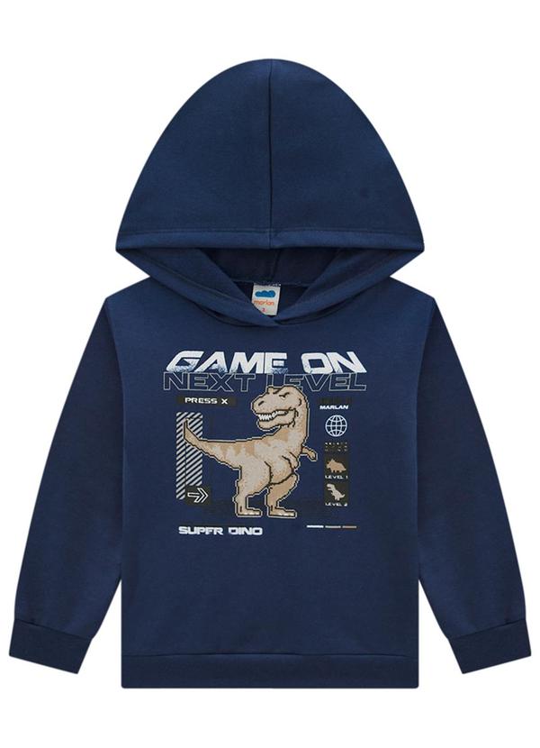 Marlan - Conjunto Blusão e Calça Dino Camuflado Azul 2