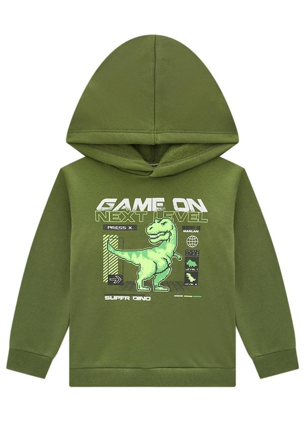 Marlan - Conjunto Blusão e Calça Dino Camuflado Verde 2