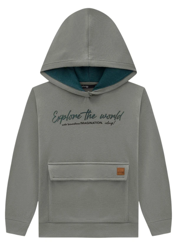 Ioluig - Conjunto Blusão e Calça em Alfaiataria Cinza 2