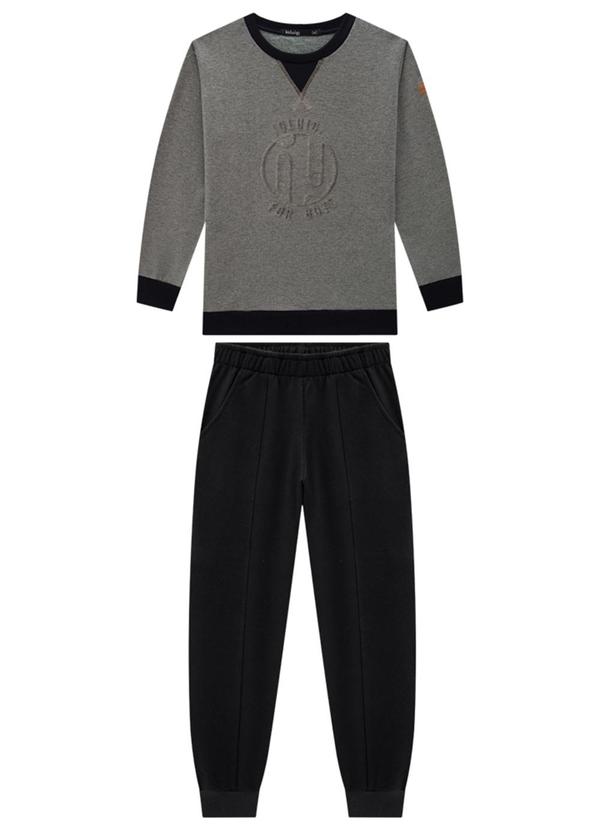 Ioluig - Conjunto Blusão e Calça em Molecotton Verde