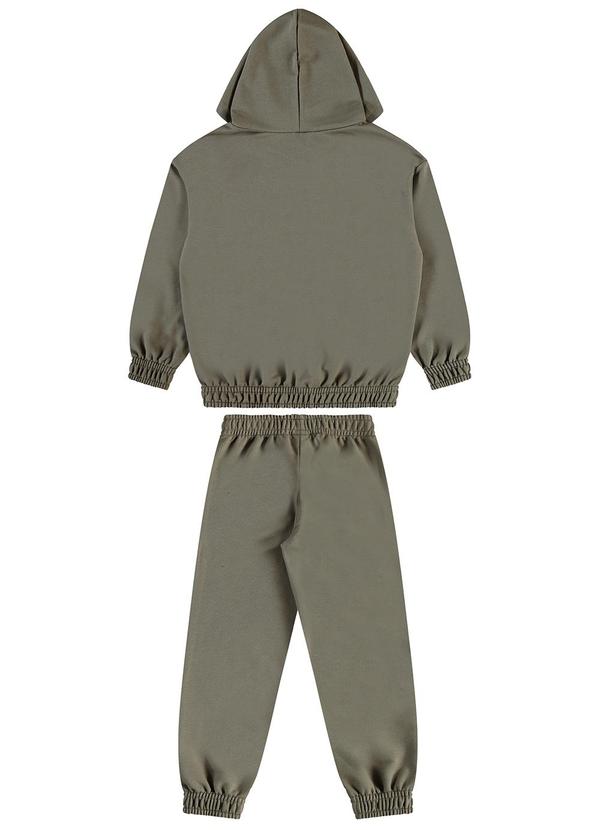 Guloseima - Conjunto Blusão e Calça em Moletom Verde 2