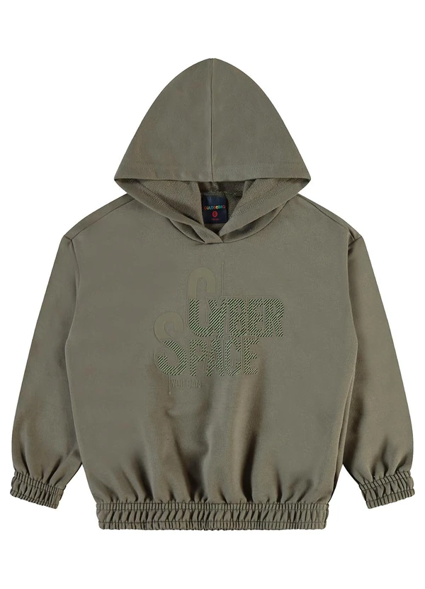 Guloseima - Conjunto Blusão e Calça em Moletom Verde 3