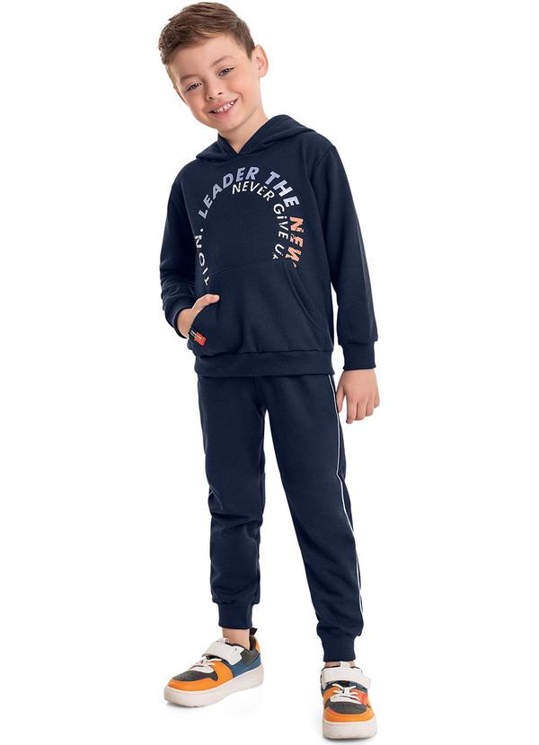 Bee Loop - Conjunto Blusão e Calça Infantil Azul