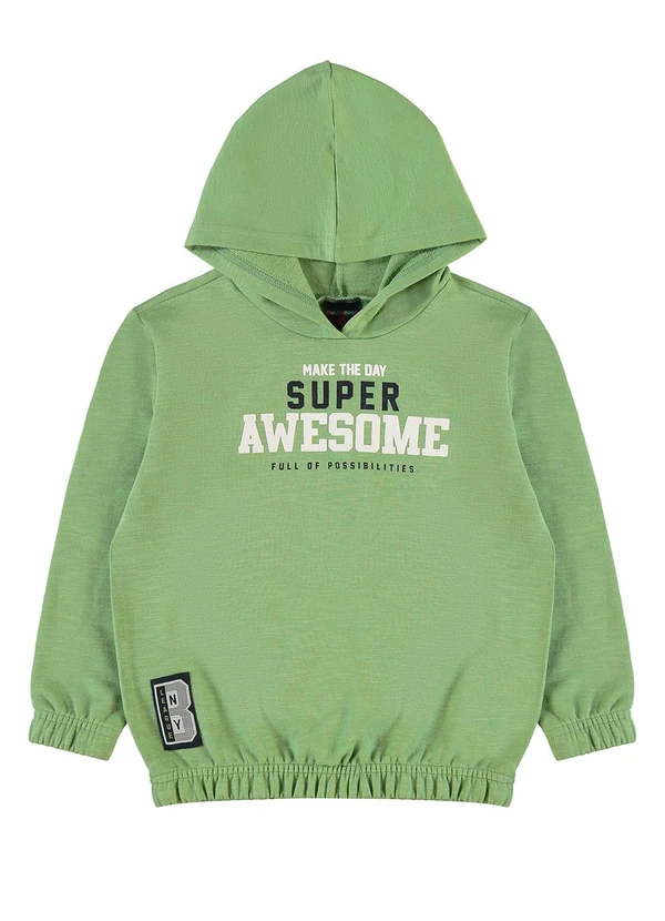 Guloseima - Conjunto Blusão e Calça Infantil Verde 3