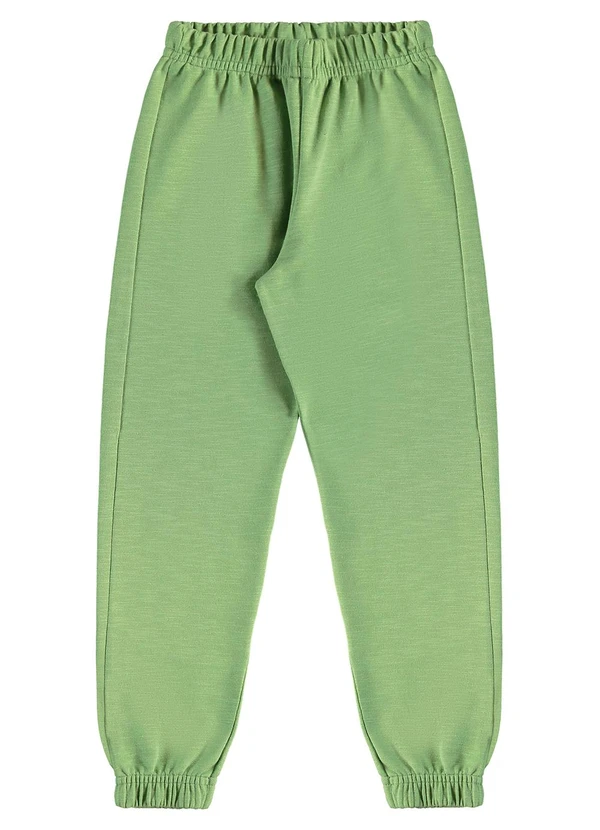 Guloseima - Conjunto Blusão e Calça Infantil Verde 4