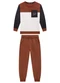 Ioluig - Conjunto Blusão e Calça Malha Tricot Marrom - variação: Marrom