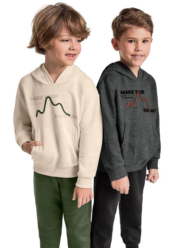 Quimby - Conjunto Blusão e Calça Menino Bege 3