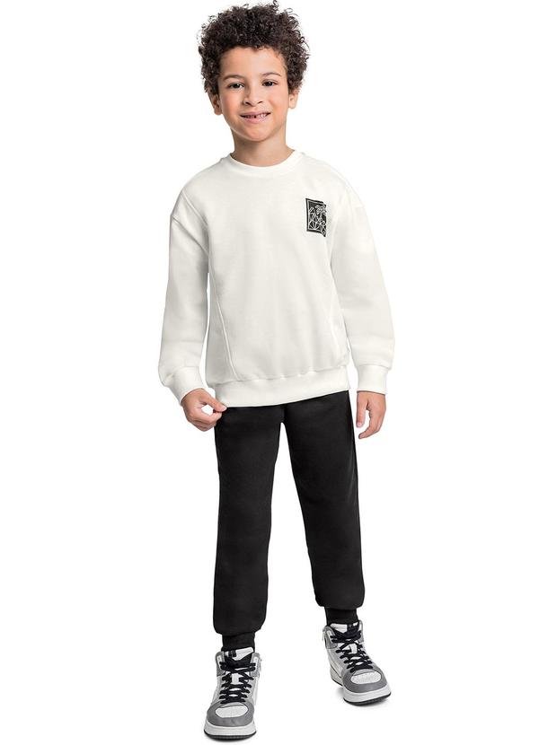 Quimby - Conjunto Blusão e Calça Menino Bege