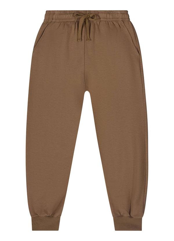 Quimby - Conjunto Blusão e Calça Menino Marrom 6