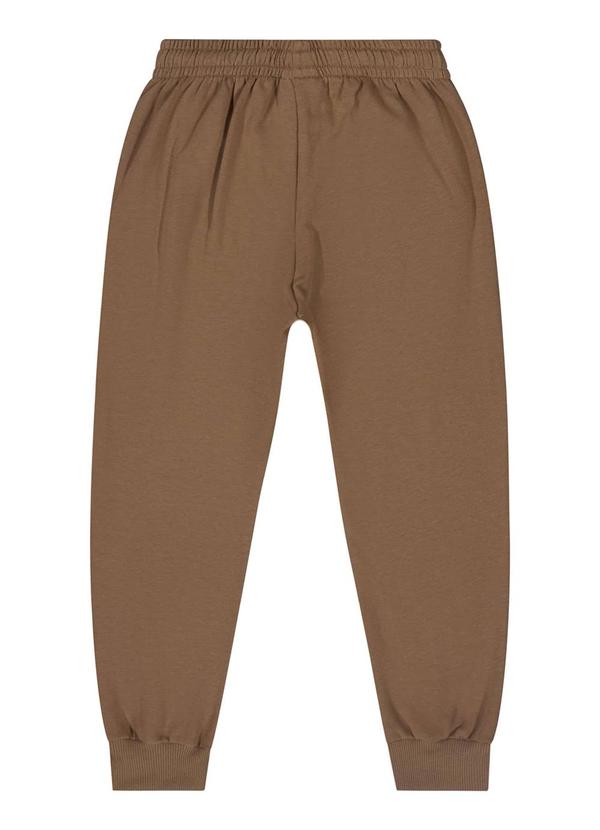 Quimby - Conjunto Blusão e Calça Menino Marrom 7