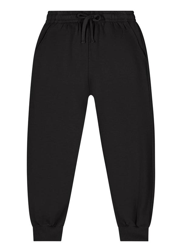 Quimby - Conjunto Blusão e Calça Menino Preto 6