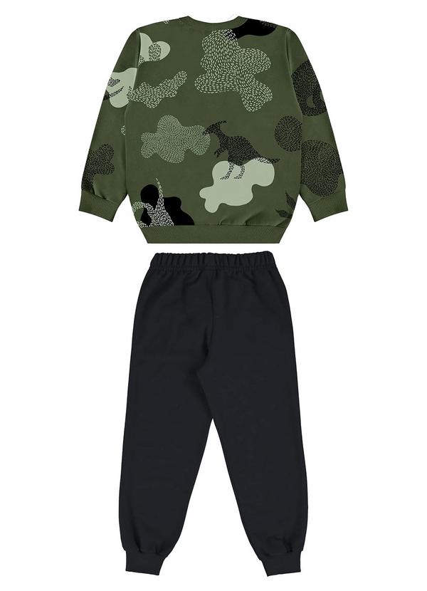 Bee Loop - Conjunto Blusão e Calça Menino Verde 2