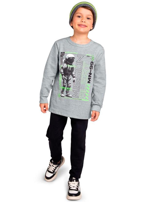 Marlan - Conjunto Blusão e Calça Mission Alert Cinza