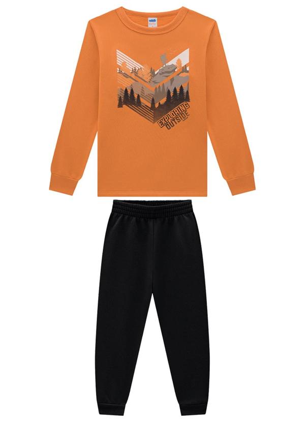 Marlan - Conjunto Blusão e Calça Mission Alert Laranja 1