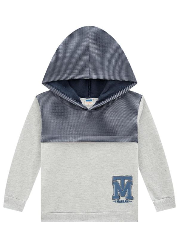 Marlan - Conjunto Blusão e Calça Moletom Azul 2