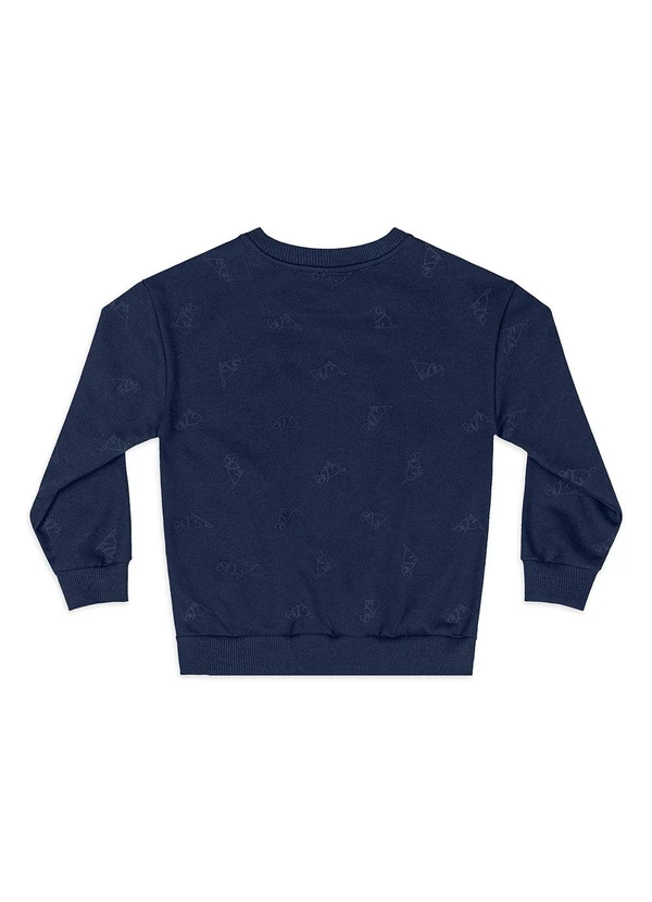 Quimby - Conjunto Blusão e Calça Moletom Azul 4