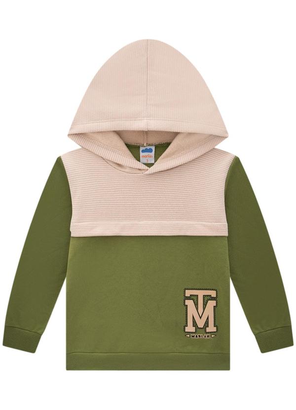 Marlan - Conjunto Blusão e Calça Moletom Bege 3