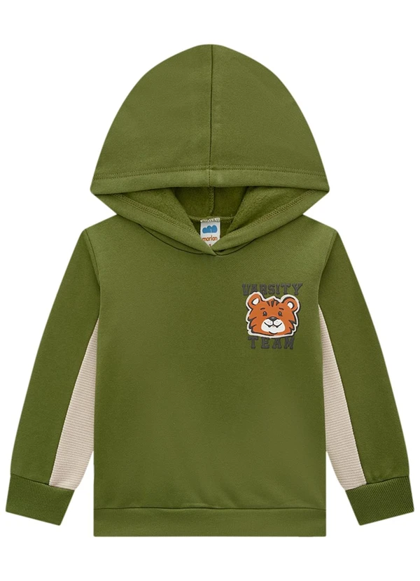 Marlan - Conjunto Blusão e Calça Moletom Verde 3