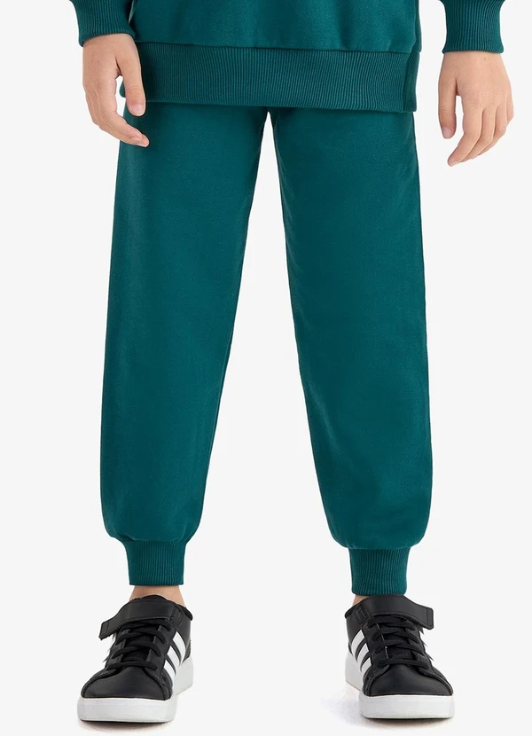 Rovi Kids - Conjunto Blusão e Calça Moletom Verde 5