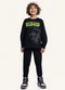 Fakini Kids - Conjunto Blusão e Calça Azul - variação: Preto