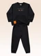 Fakini Kids - Conjunto Blusão e Calça Verde - variação: Preto