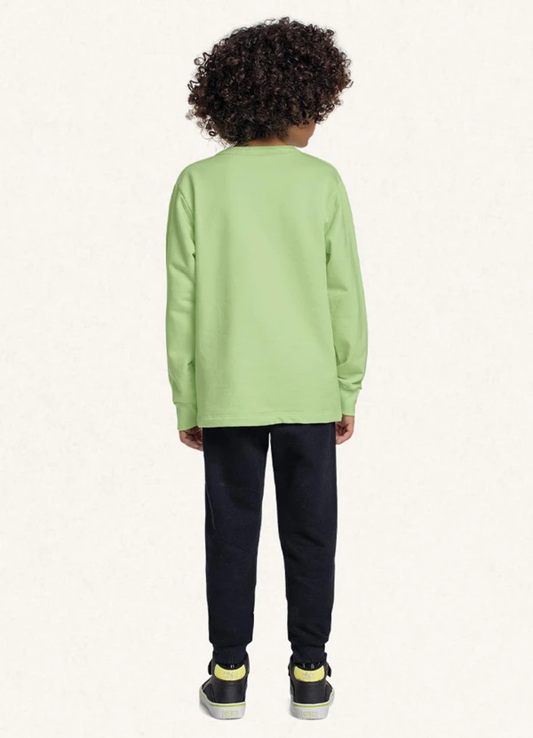 Fakini Kids - Conjunto Blusão e Calça Verde 2