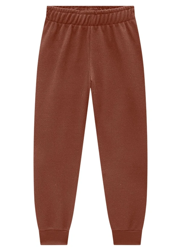 Ioluig - Conjunto Blusão em Moletom Três Cabos Marrom 3